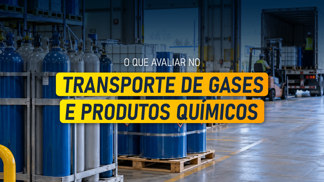 Transporte de gases industriais e produtos químicos: o que avaliar